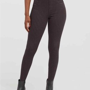 SPANX Ankle Jean-ish Houndstooth Leggings Size XS